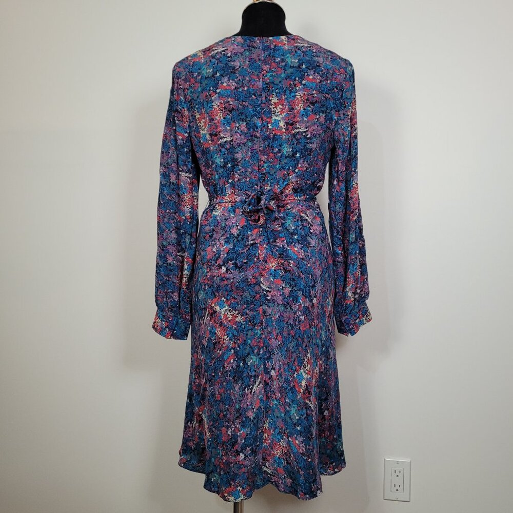 Blue Liberty of London Silk Dress - Picture 2 of 9